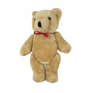 Vintage Classic Teddy Bear Hard Body Jointed 12"